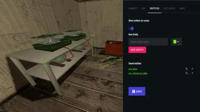 Citizen Hack menu screenshot